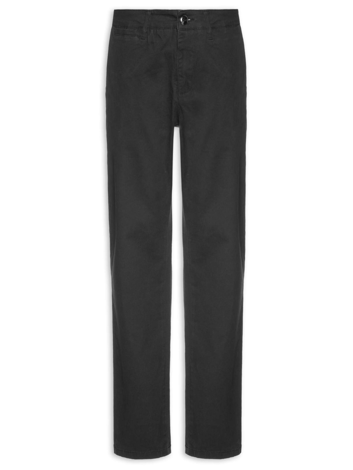 Calça Masculina Reta Chino - Preto