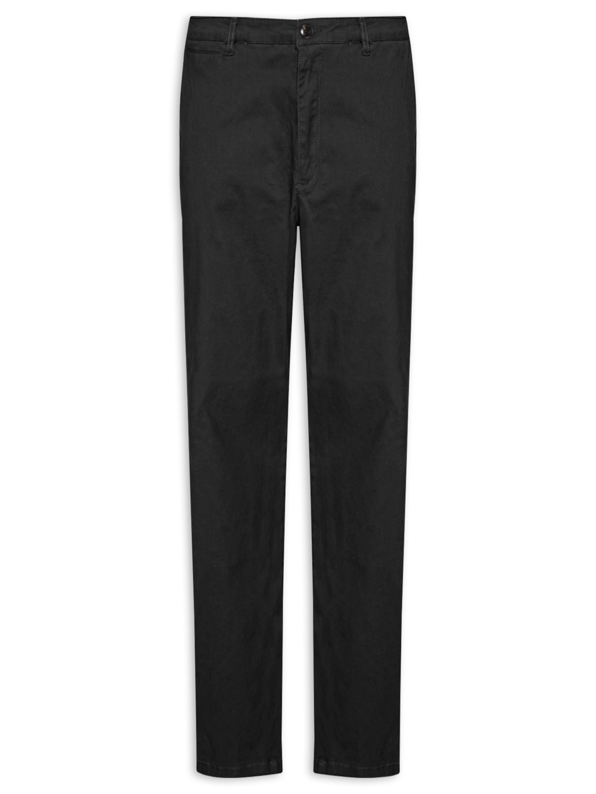 Calça Masculina Reta Chino Preto '2 Essential