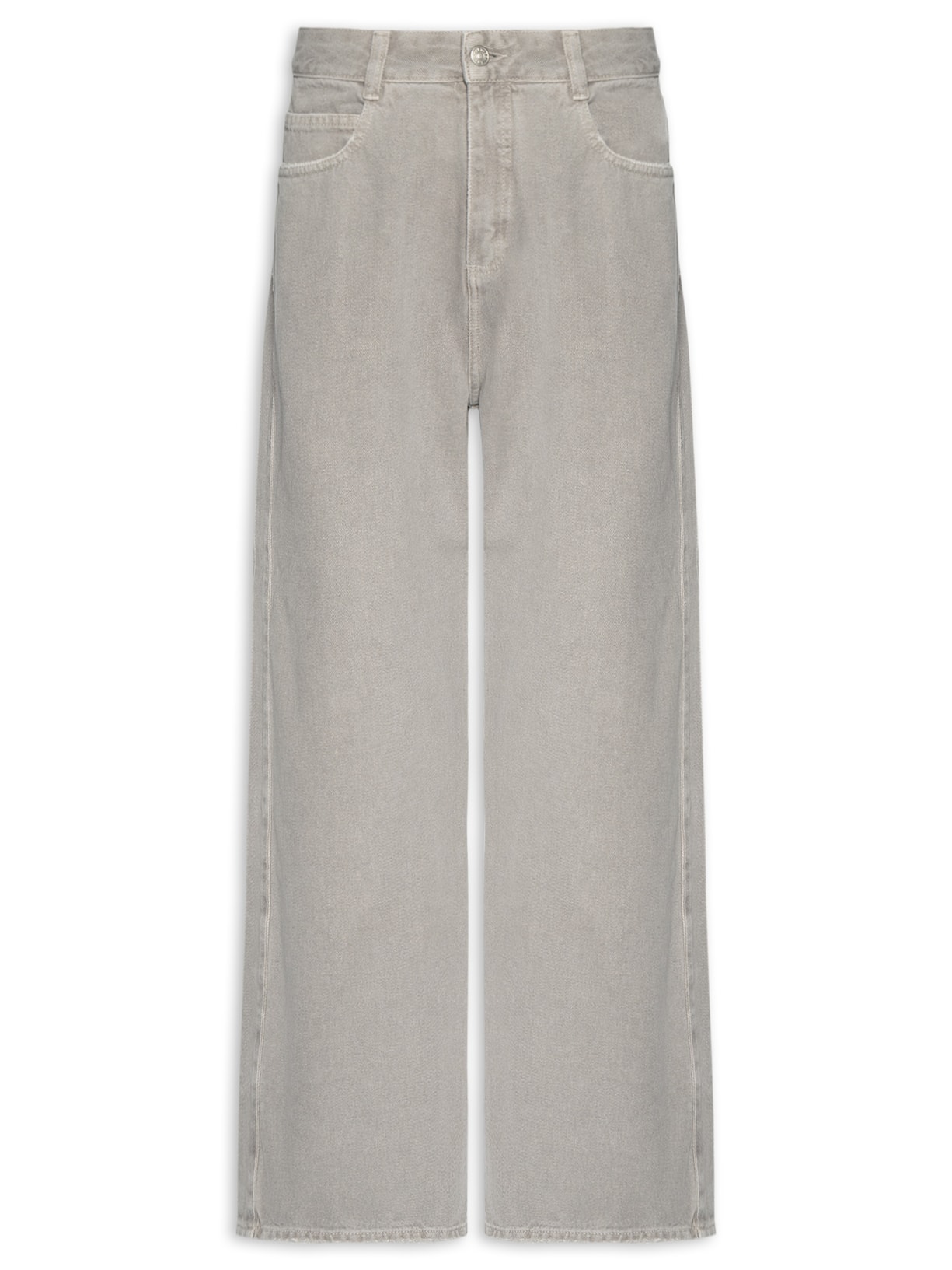 Calça Masculina Reta Cotton Tape Used - Cinza - Osklen