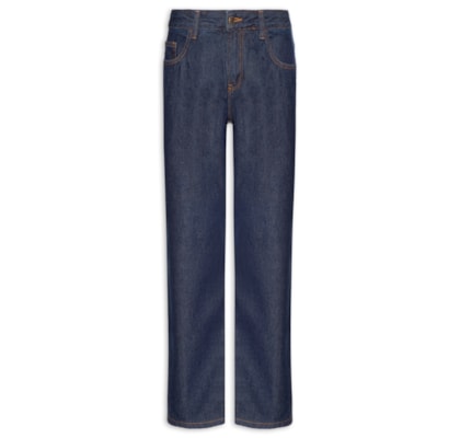 Calça Masculina Reta Denim Pure Classic - Azul
