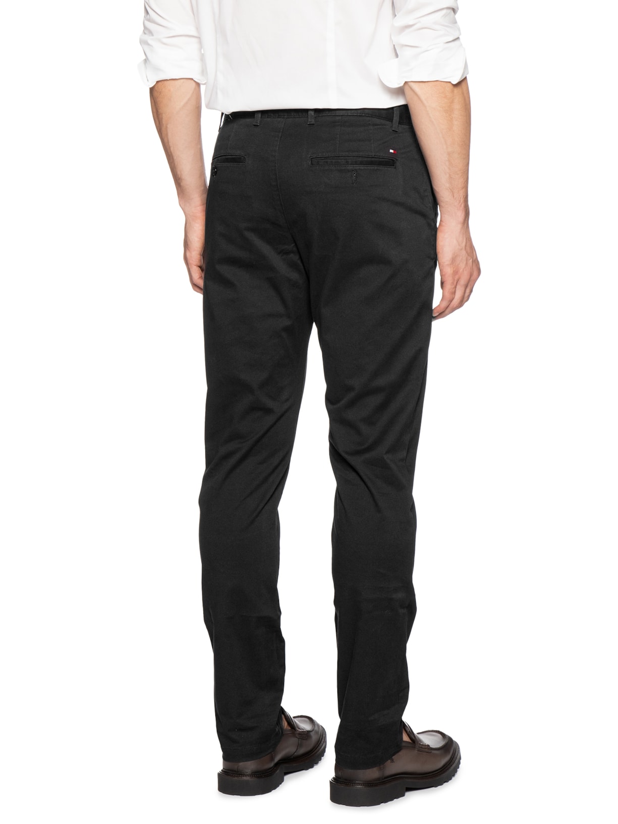 Calça Masculina Reta Essential Core Denton Preto Tommy Hilfiger