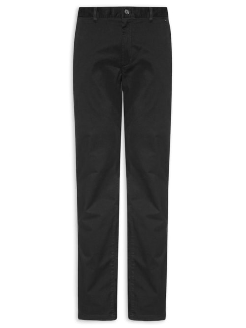 Calça Masculina Reta Essential Core Denton - Preto