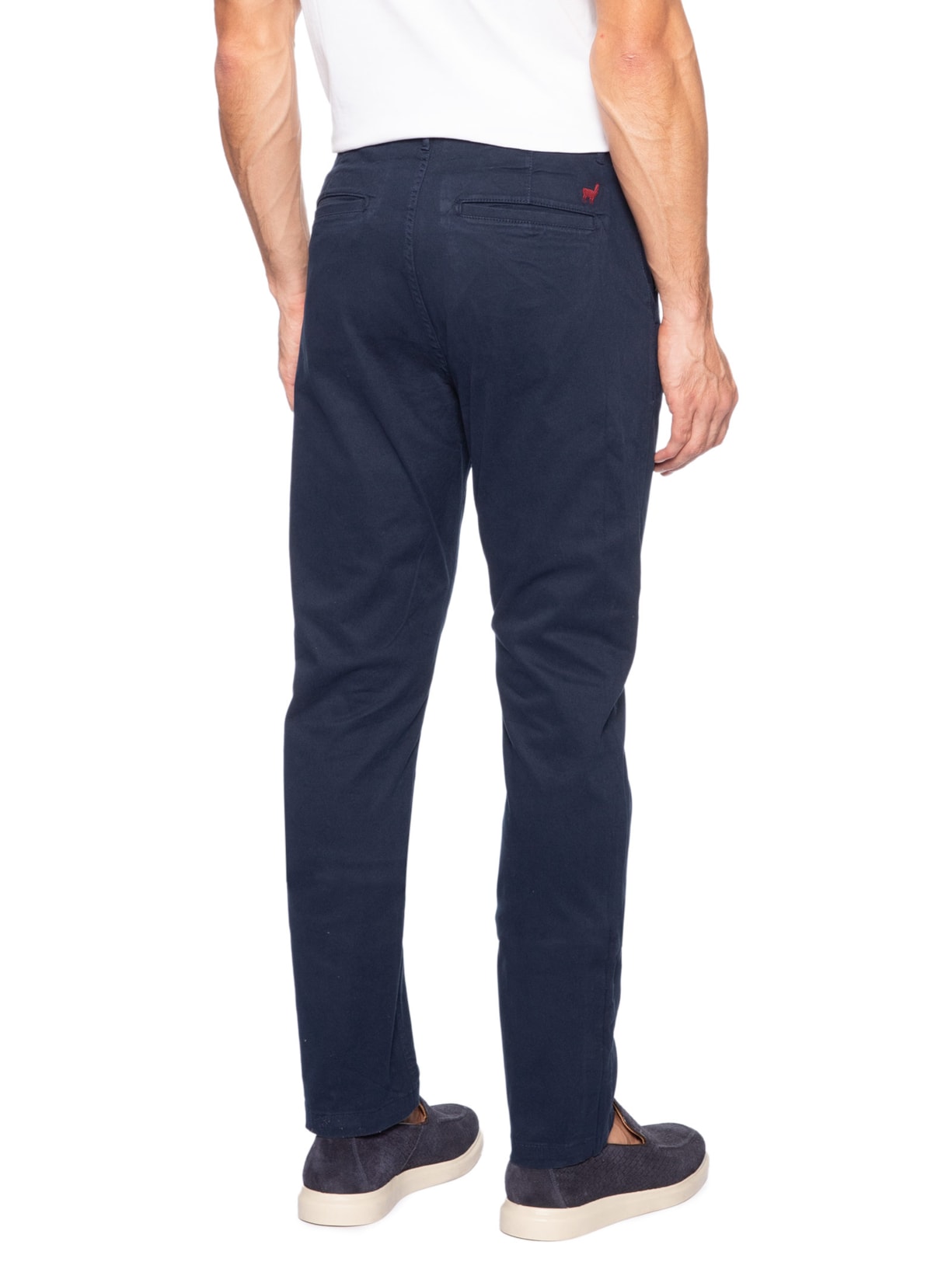 Calça Masculina Reta Fit New Chino Azul Zapalla