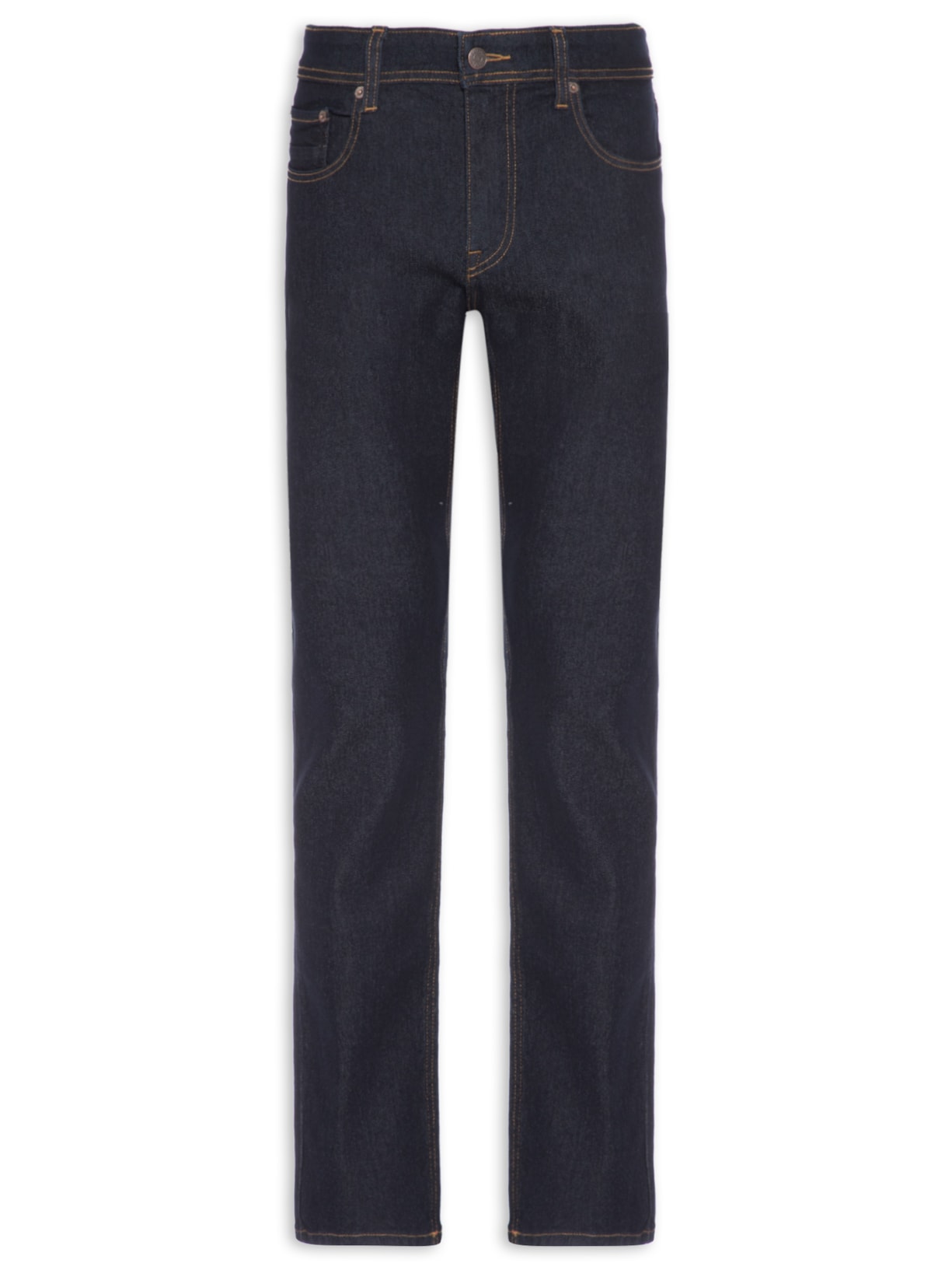 Calça Masculina Reta Jeans Cores Traight Dentono Diorinse - Azul