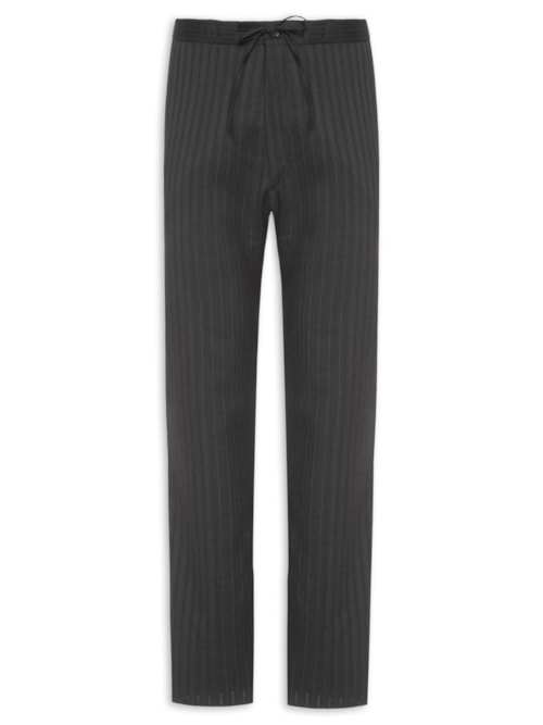 Calça Masculina Reta - Preto