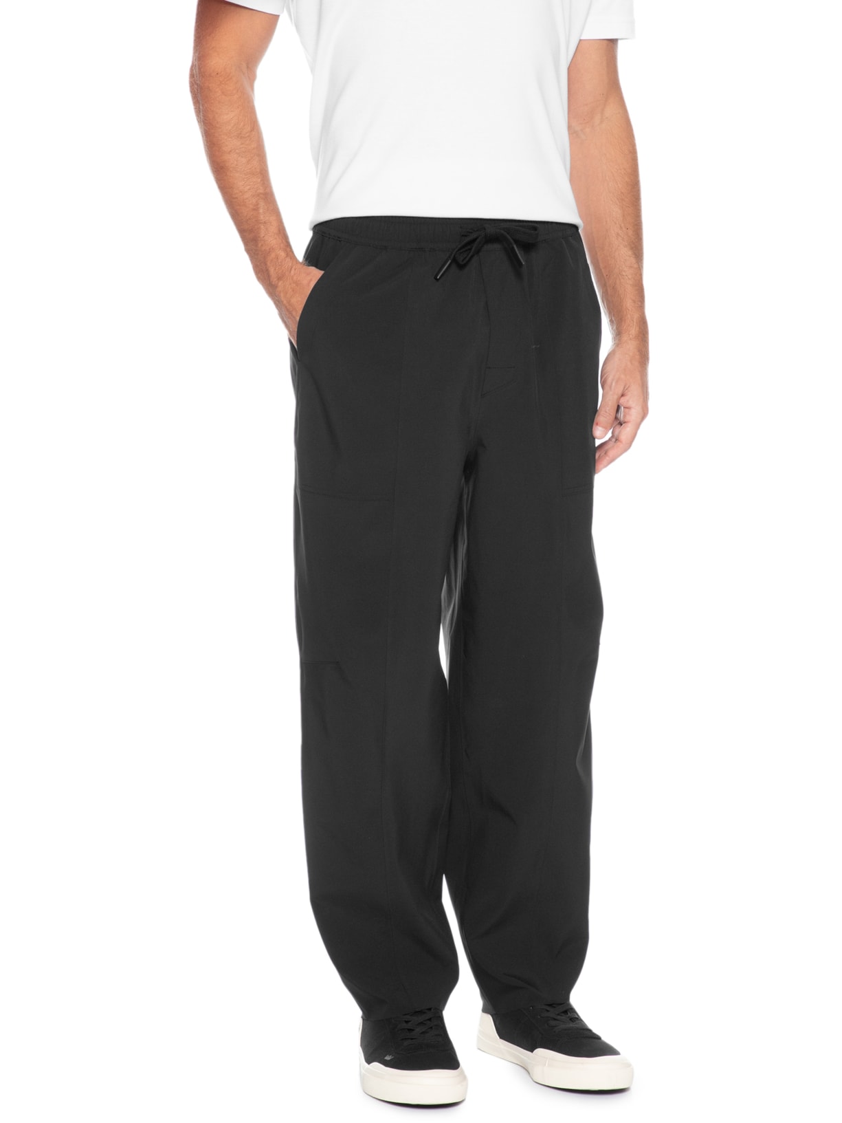 Calça Masculina Reta Tokyo Double Superl Preto Osklen