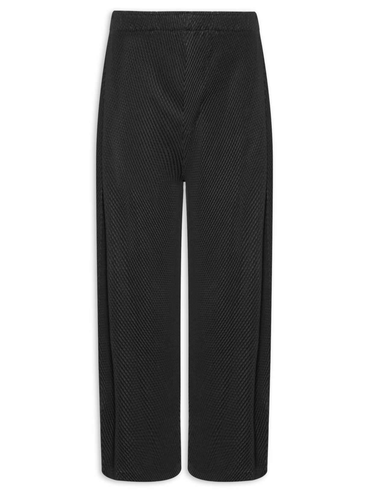 Calça Masculina Reta Tokyo Pleats – Preto Osklen