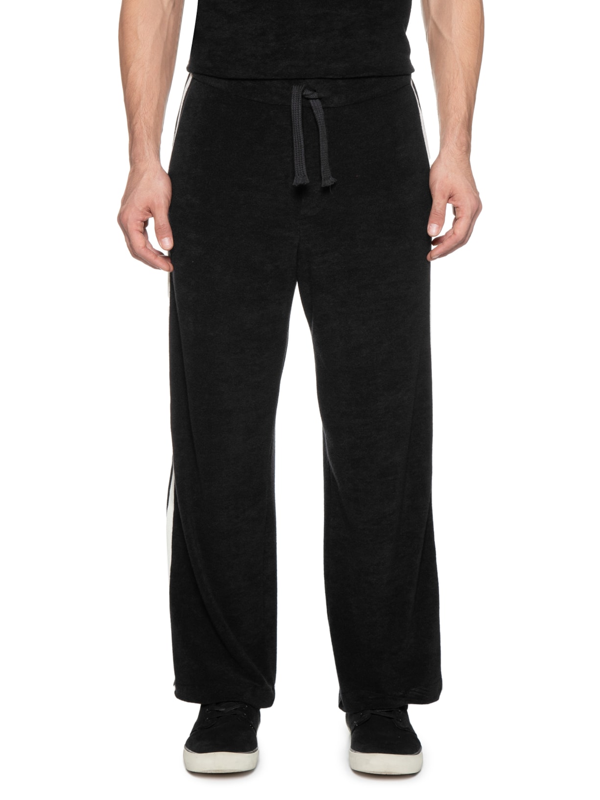 Calça Masculina Riva Atoalhada Preto Osklen