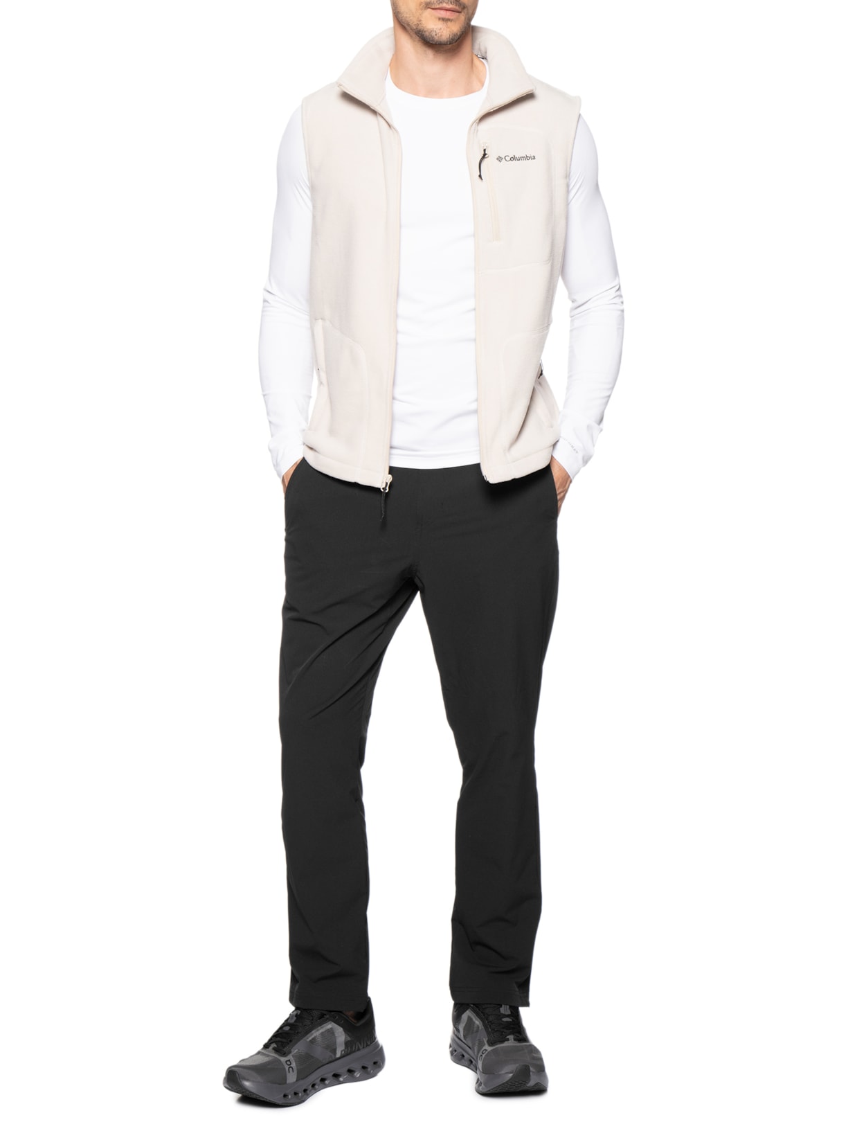 Calça Masculina Roc Tech™ Chino Preto Columbia