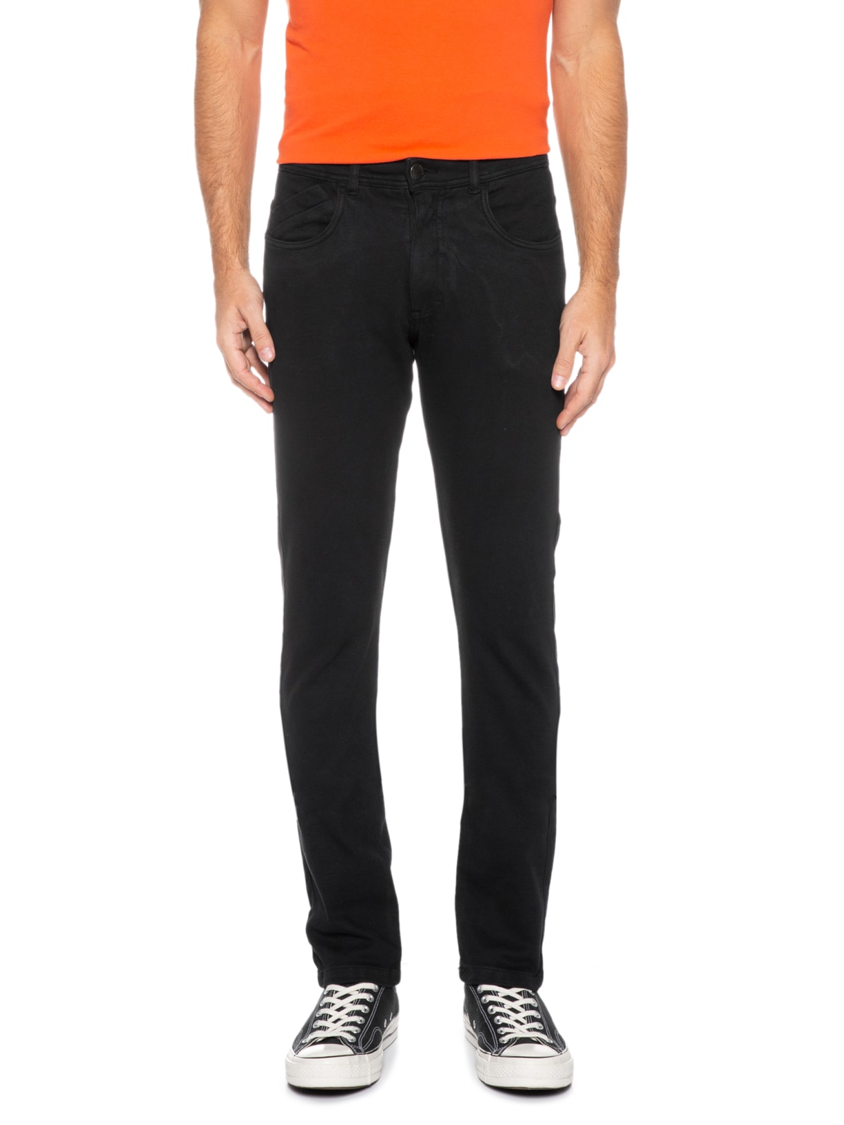 Calça Masculina Roma Preto Kour