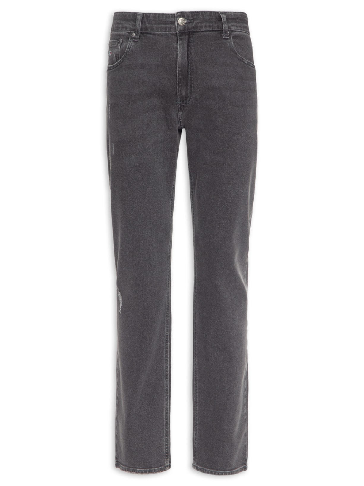 Calça Masculina Ryan Regular Straight Preto Tommy Jeans