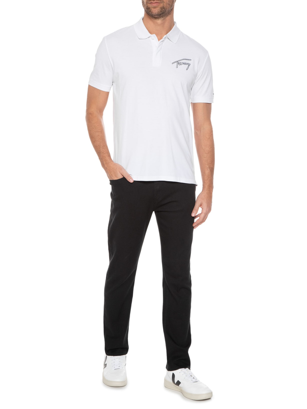 Calça Masculina Ryan Rlxd Preto Tommy Jeans