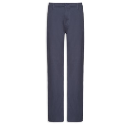 Calça Masculina Sarja Chino - Azul