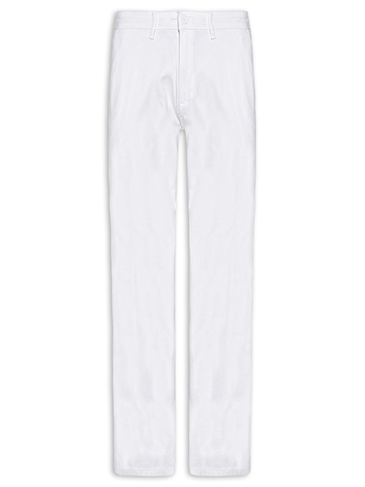 Calça Masculina Sarja Chino - Branco