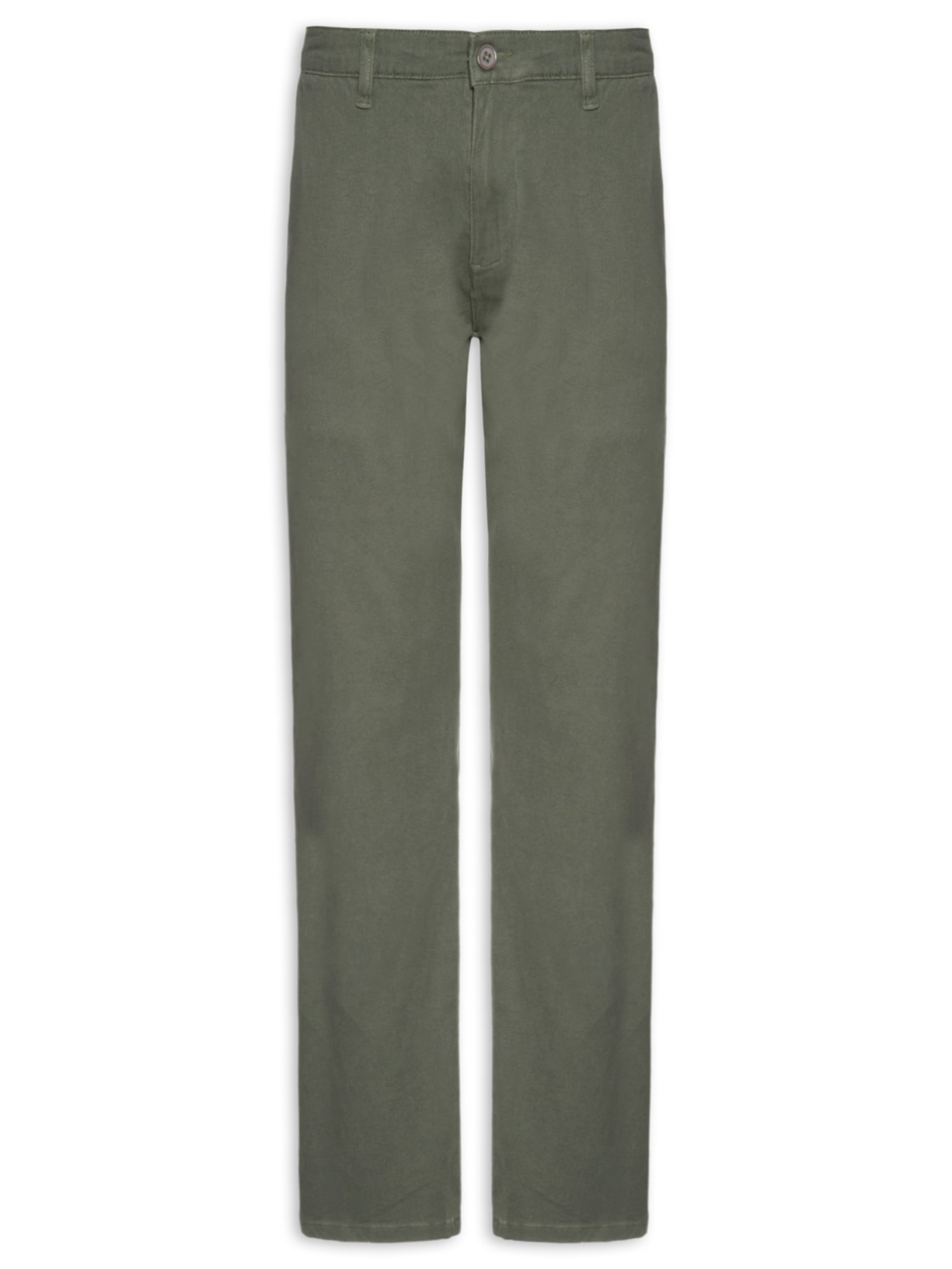 Calça Masculina Sarja Chino - Verde