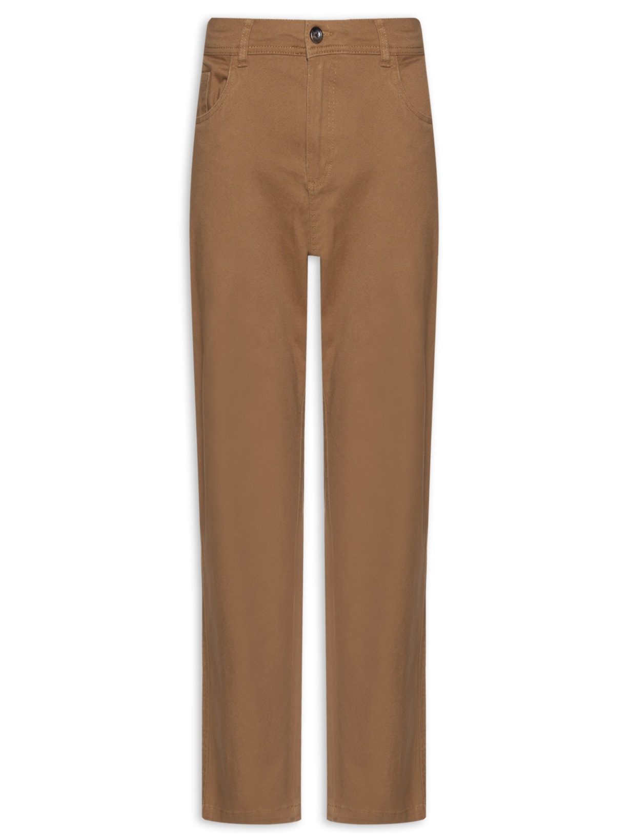 Calça Masculina Sarja Color - Marrom