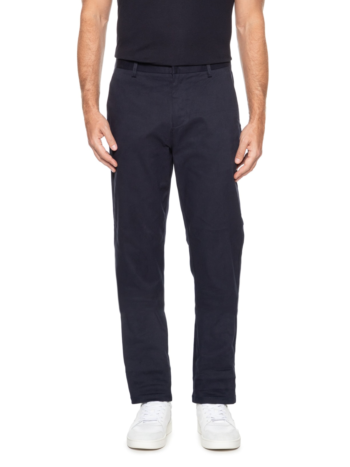 Calça Masculina Sarja Colors New Azul Foxton