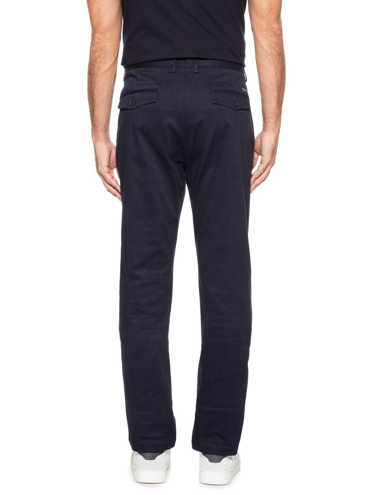 Calça Masculina Sarja Colors New Azul Foxton