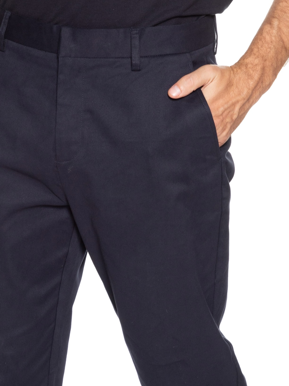Calça Masculina Sarja Colors New Azul Foxton