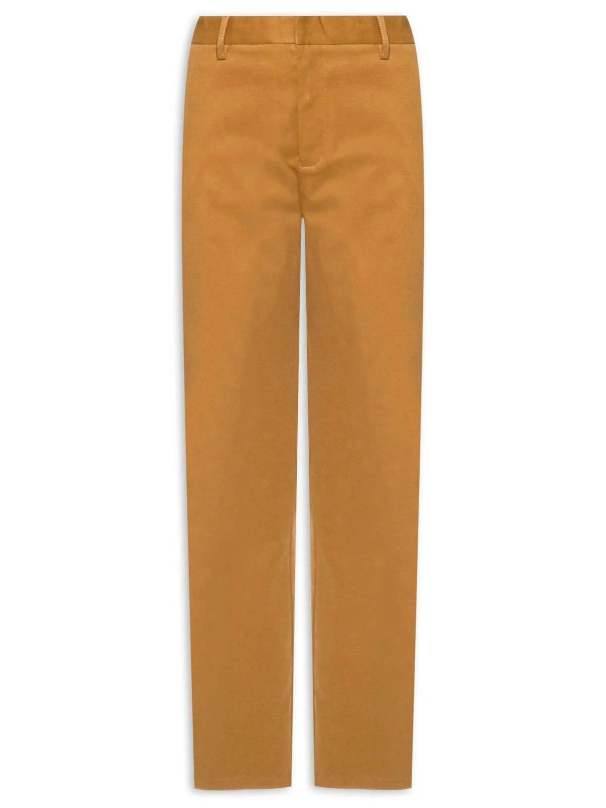 Calça Masculina Sarja Colors New Marrom Foxton