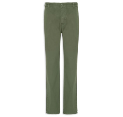 Calça Masculina Sarja Reta - Verde