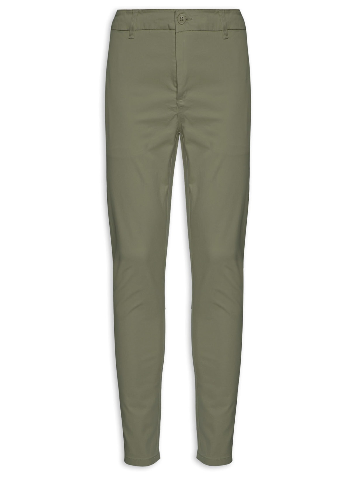 Calça Masculina Sarja Slim - Verde