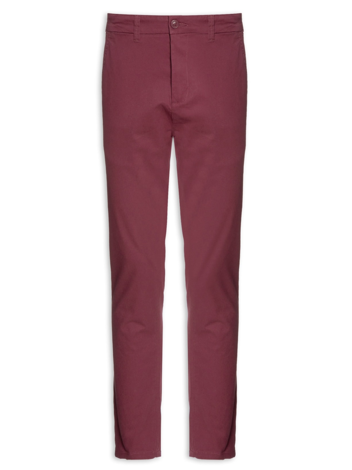 Calça Masculina Sarja Slim - Vinho