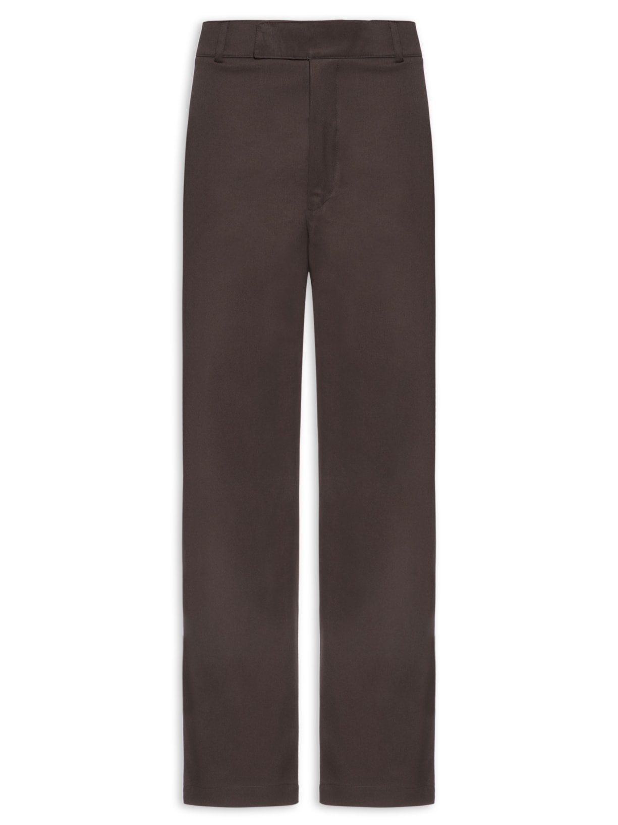 Calça Masculina Sarja Tradicional Marrom Handred