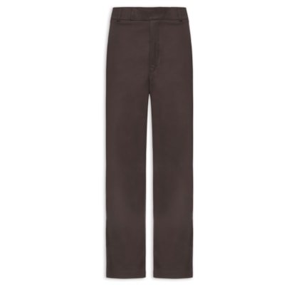 Calça Masculina Sarja Tradicional - Marrom