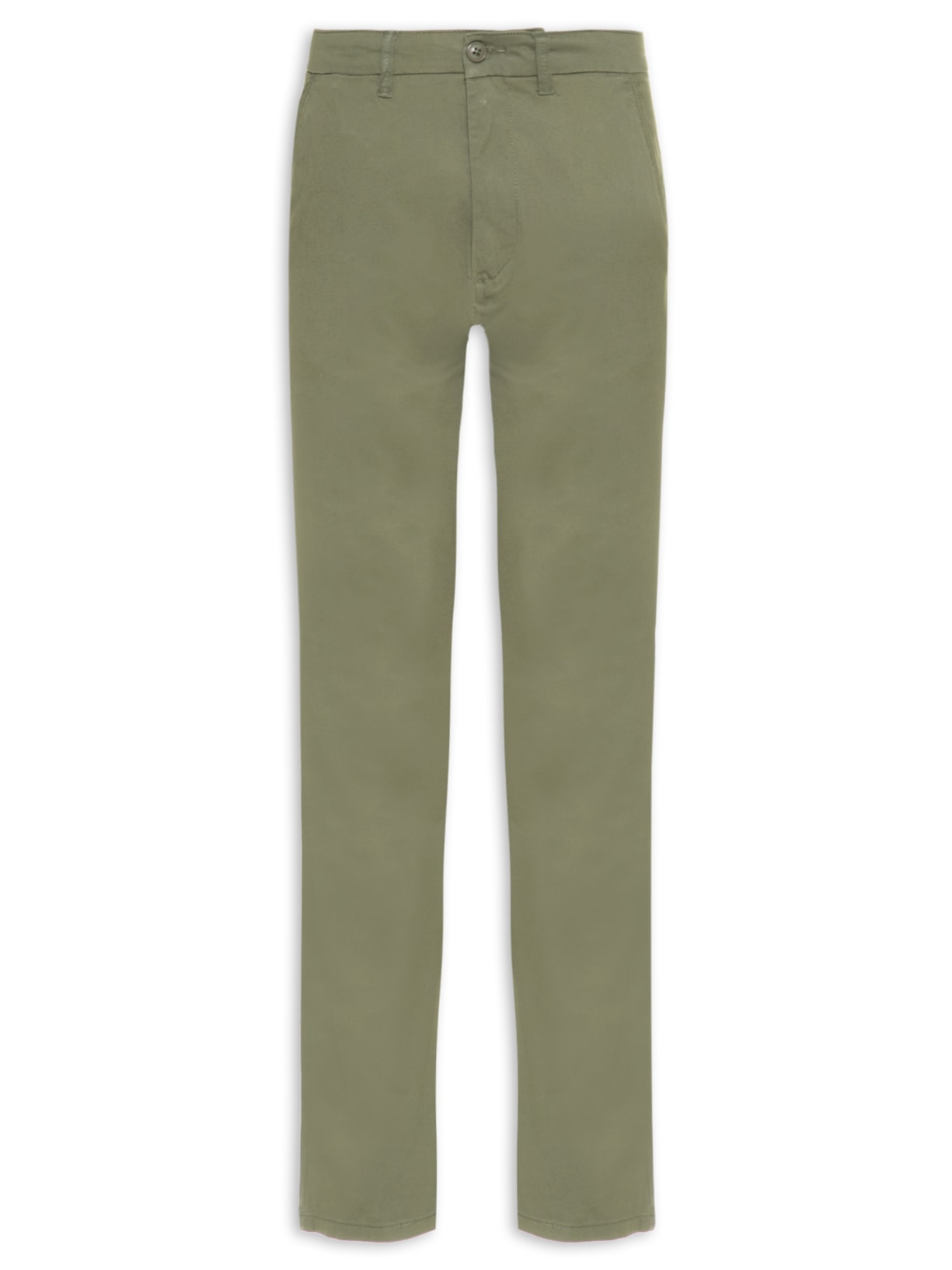 Calça Masculina Sarja Verde '2 Essential