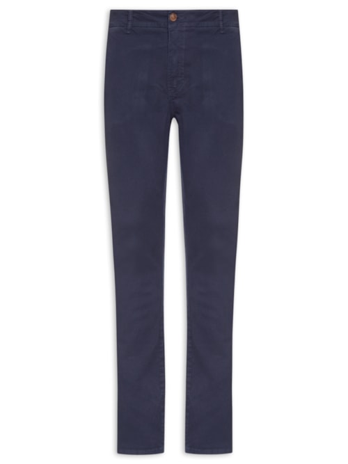 Calça Masculina Sarja Vitor - Azul