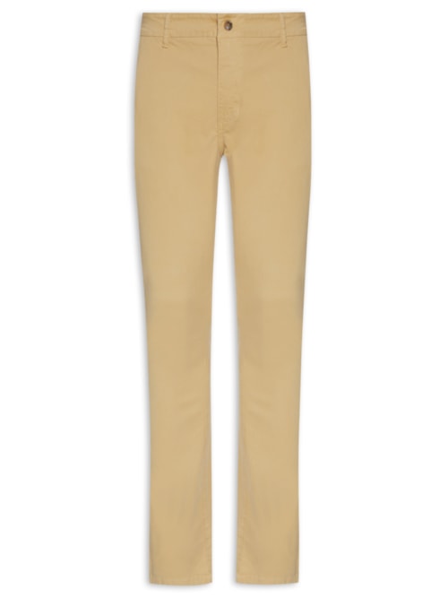 Calça Masculina Sarja Vitor - Bege