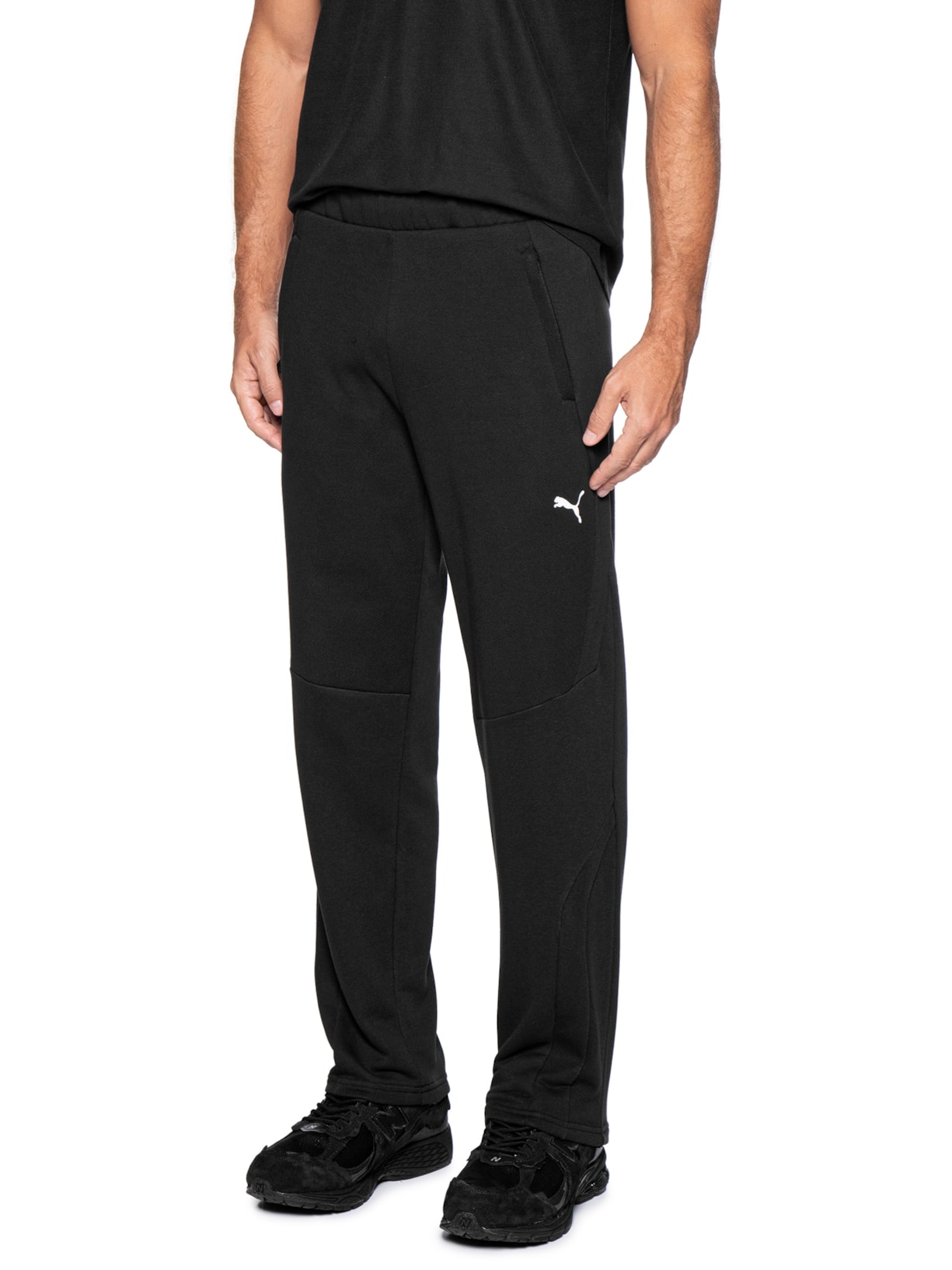 Calça Masculina Scuderia Ferrari Sweat Preto Puma