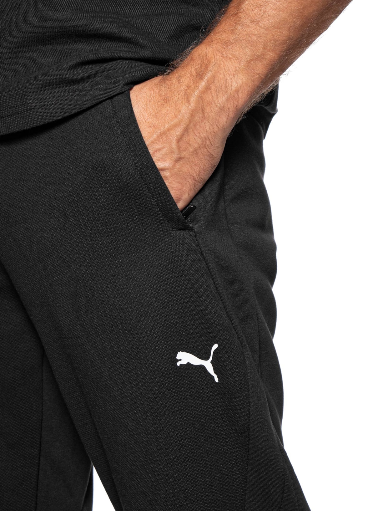 Calça Masculina Scuderia Ferrari Sweat – Preto Puma