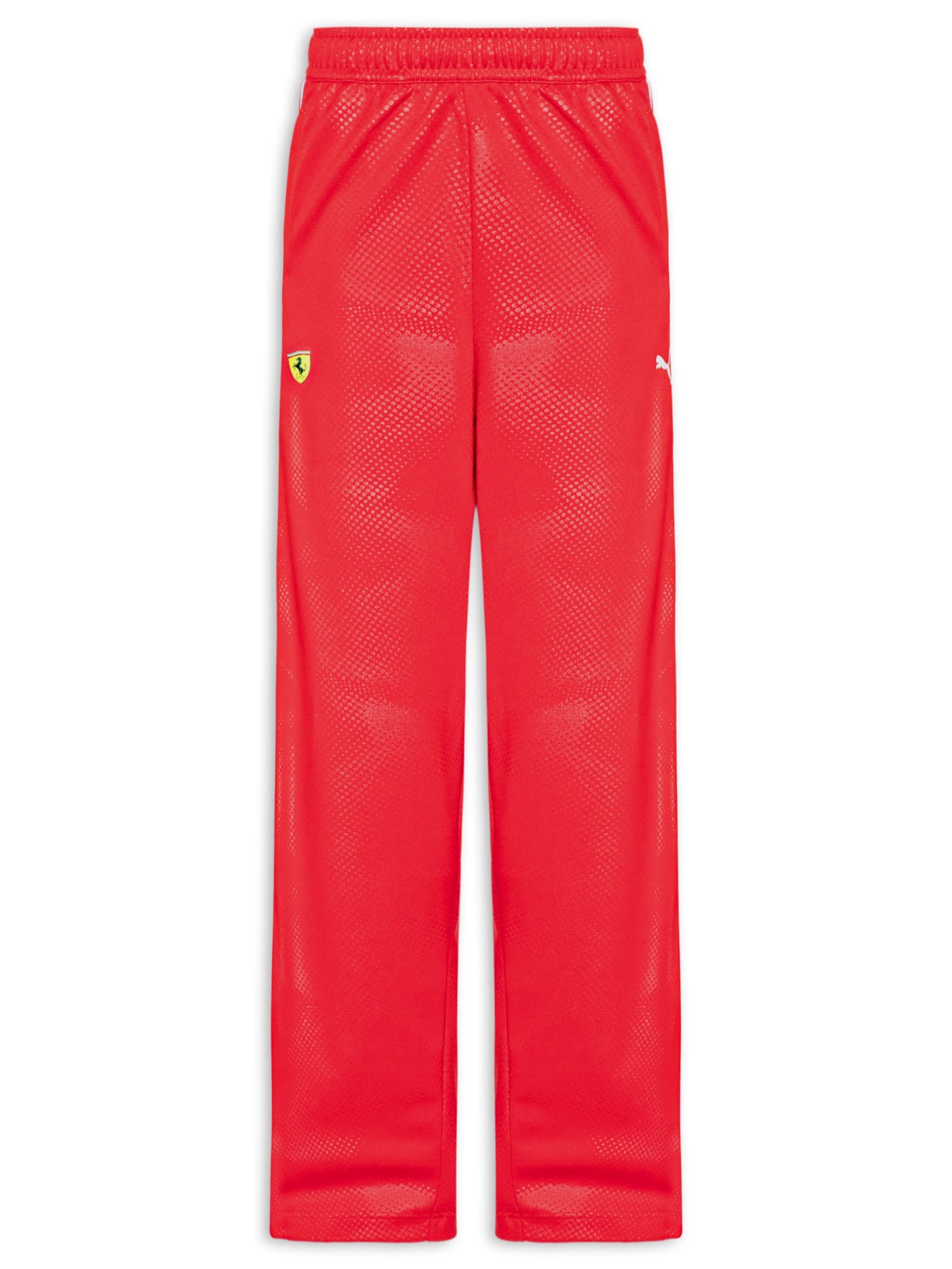 Calça Masculina Scuderia Ferrari T7 Oversized Trac Vermelho Puma