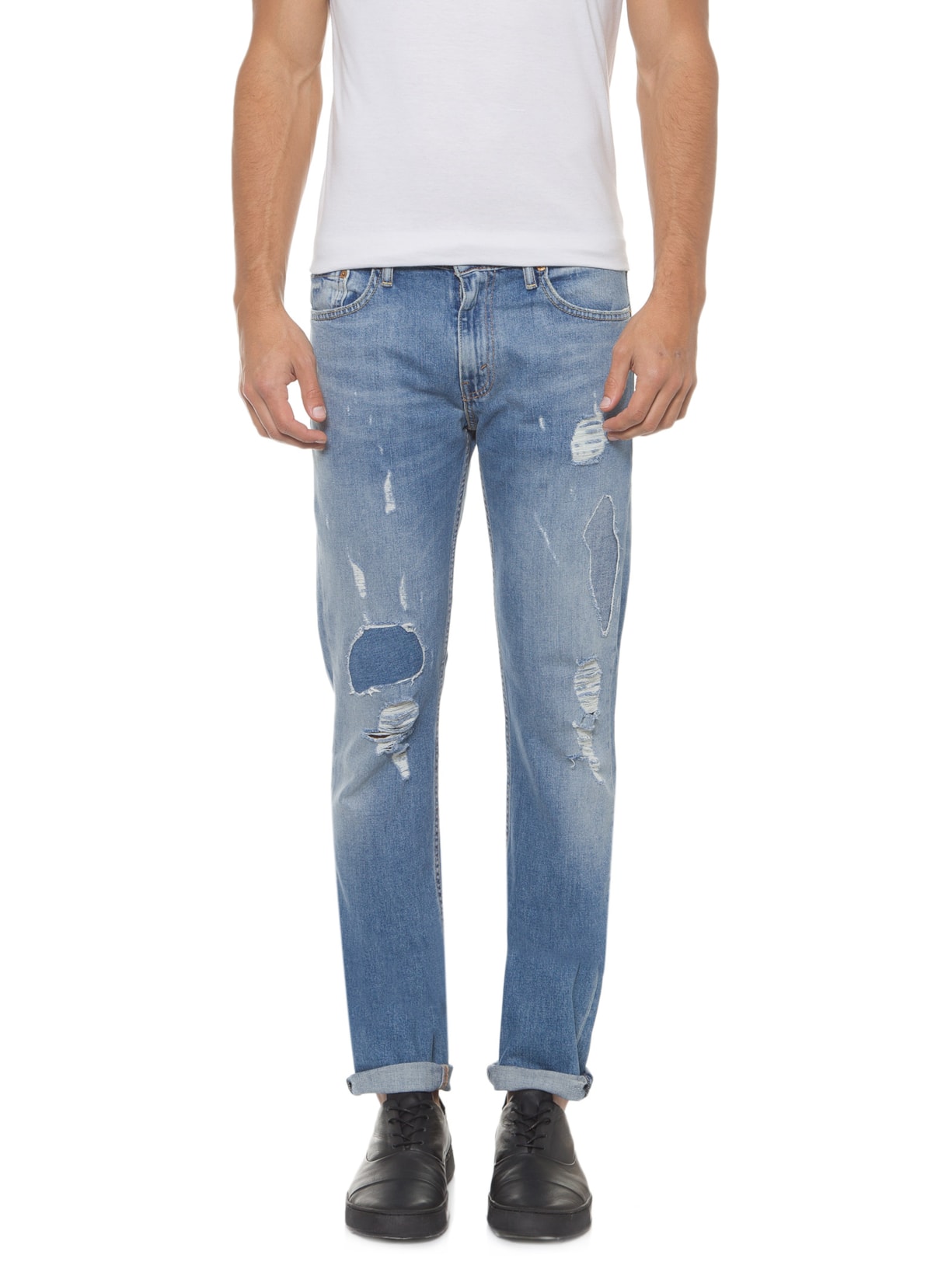 Calça Masculina Skinny Azul Levi's
