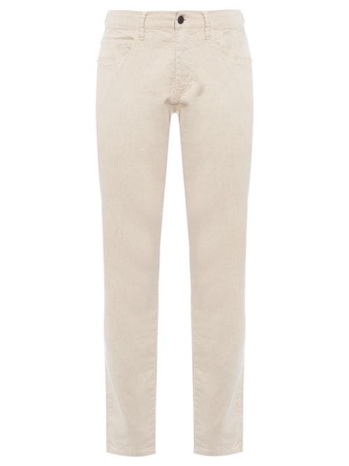 Calça Masculina Skinny Color - Bege