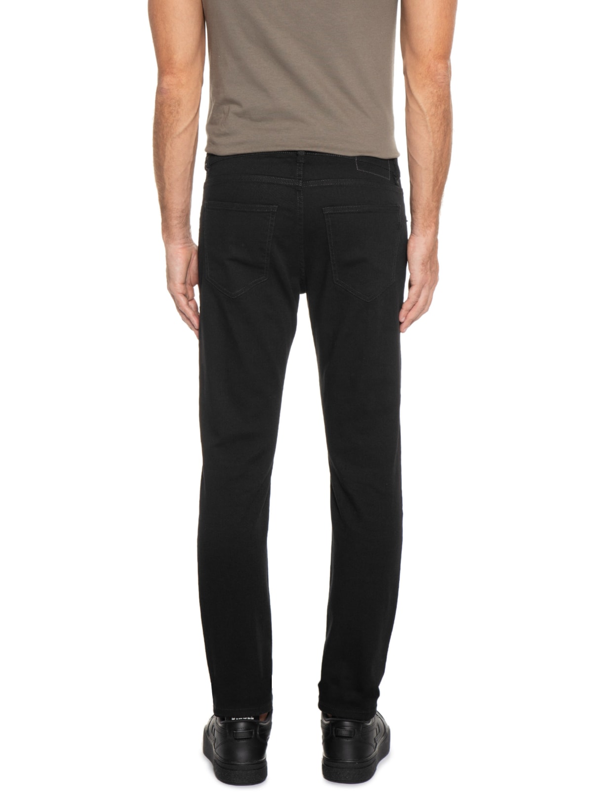 Calça Masculina Slim 2019 D-strukt L.32 Preto Diesel