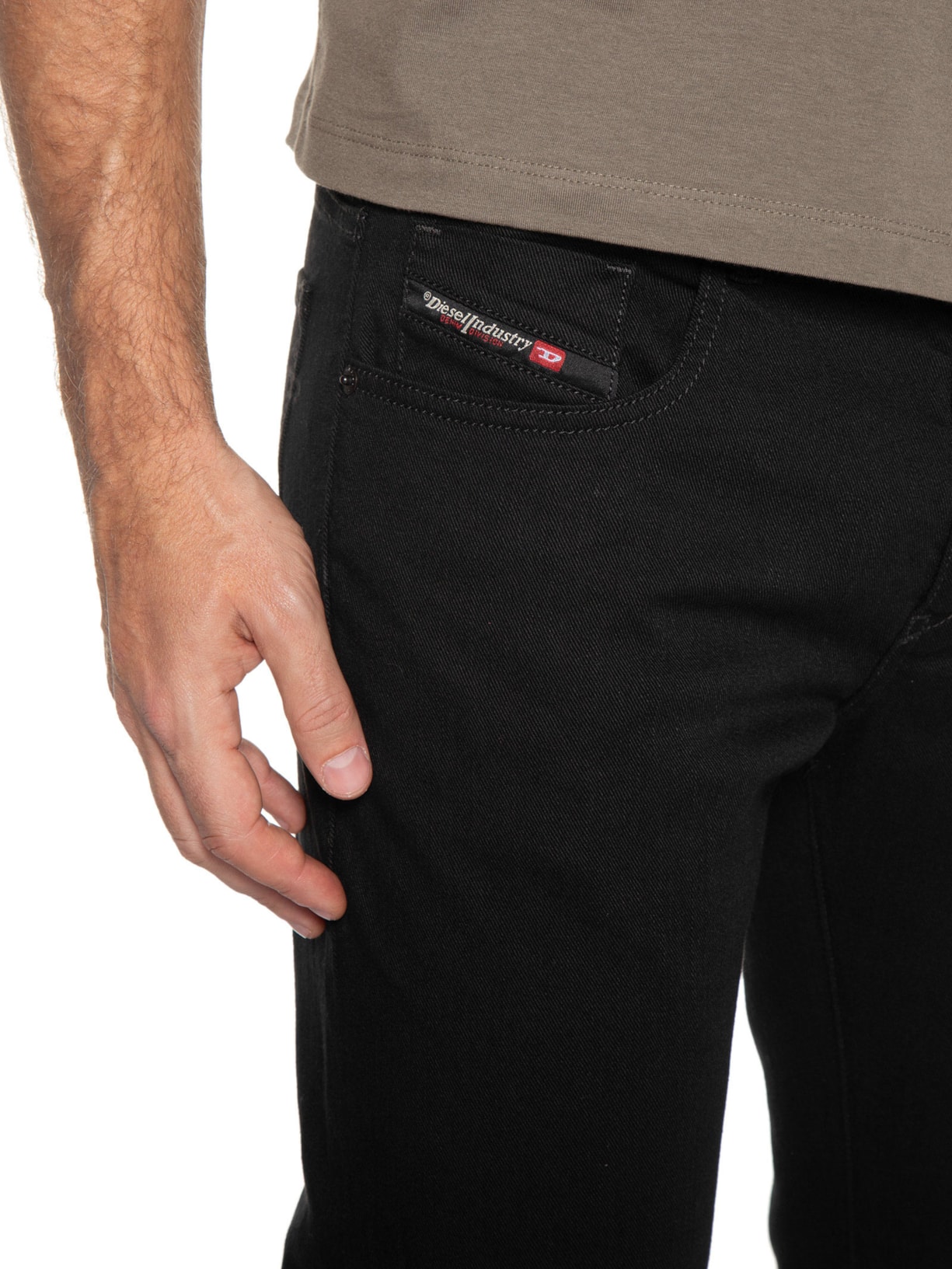 Calça Masculina Slim 2019 D-strukt L.32 Preto Diesel
