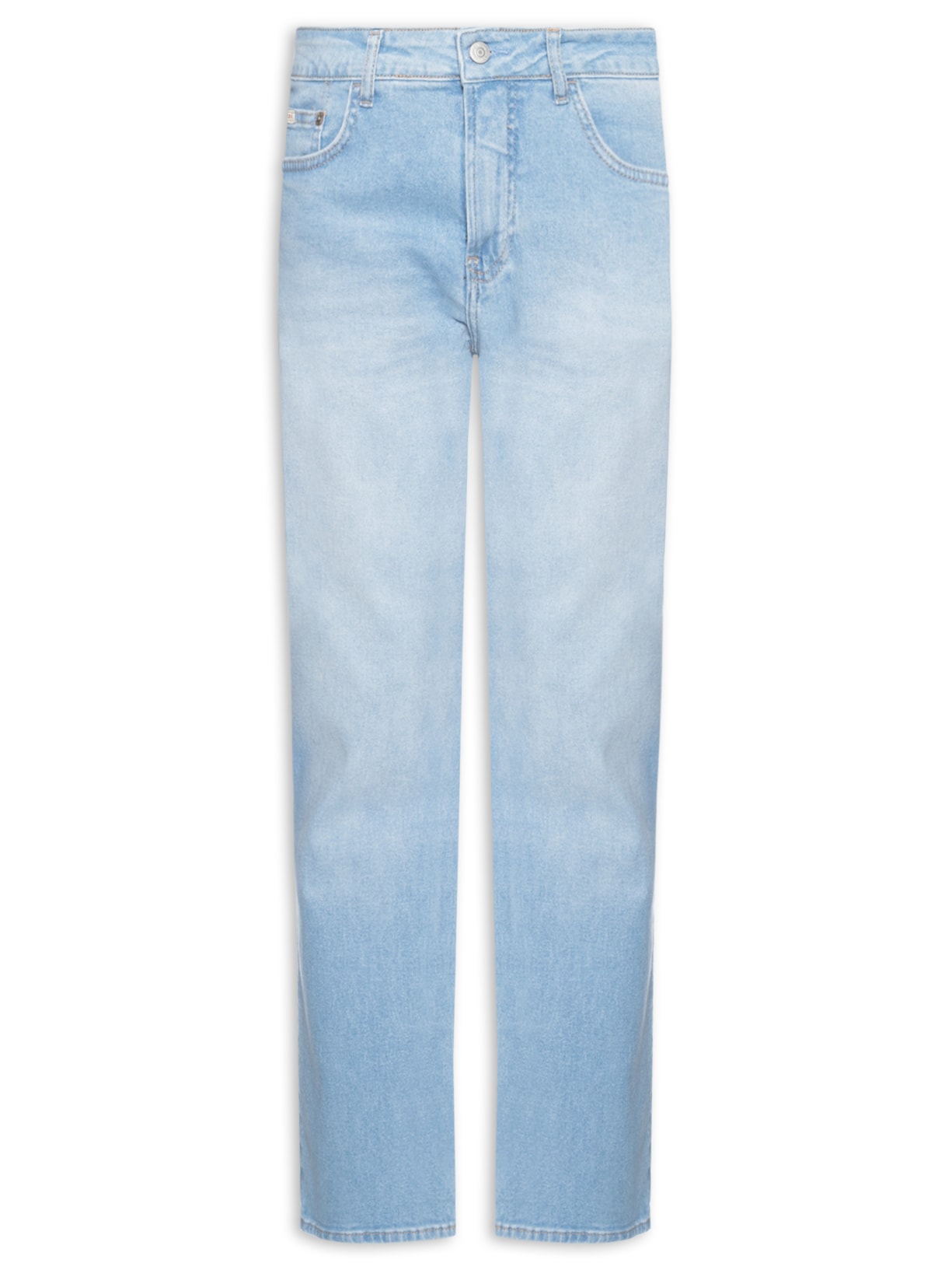 Calça Masculina Slim 5 Pockets - Azul