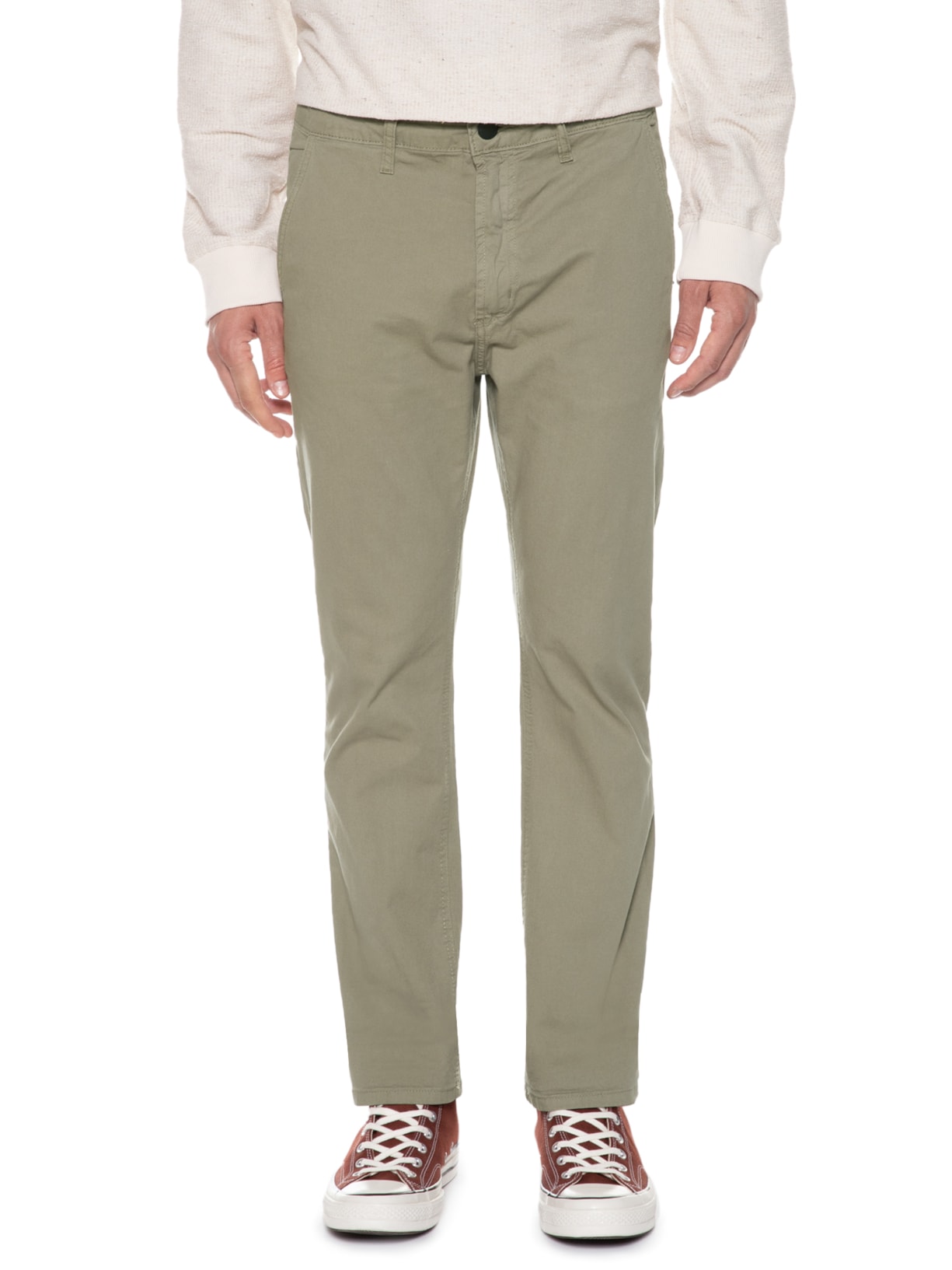 Calça Masculina Slim Alasca Taupe Verde John John