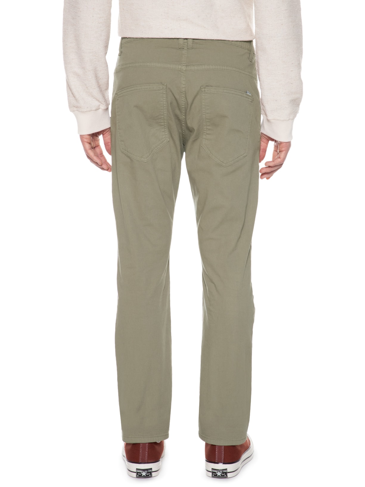 Calça Masculina Slim Alasca Taupe Verde John John