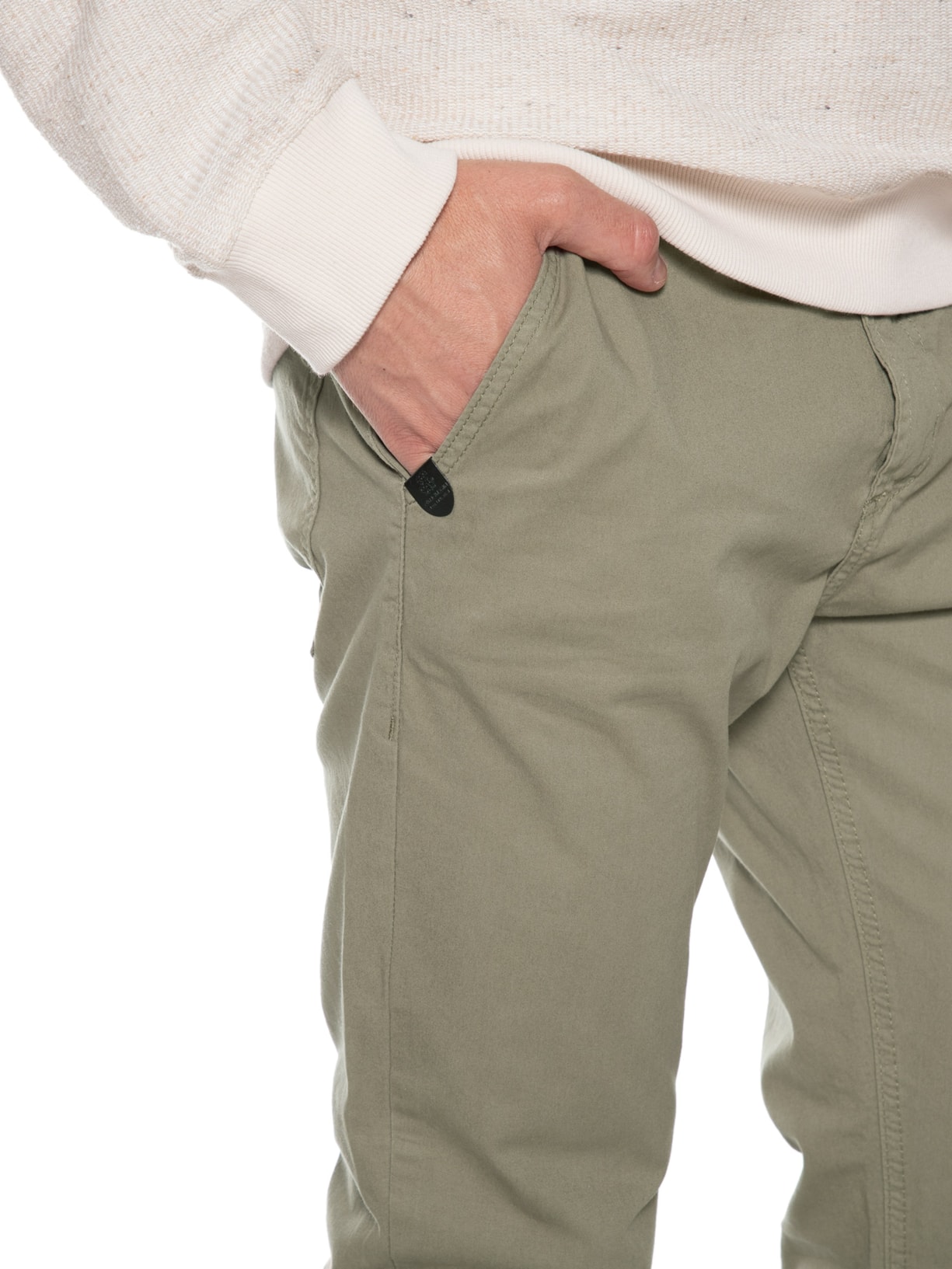 Calça Masculina Slim Alasca Taupe Verde John John