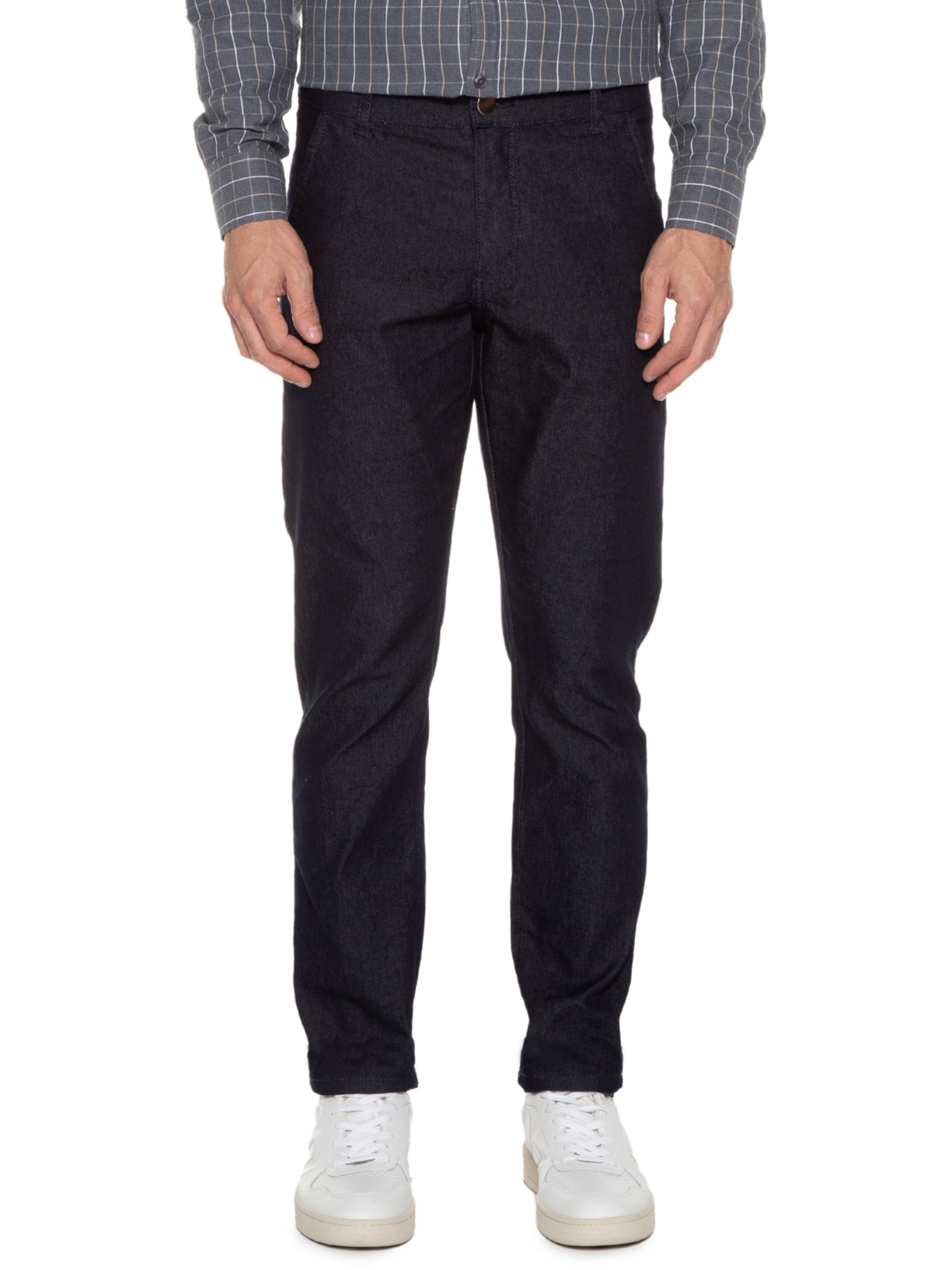 Calça Masculina Slim Azul '2 Essential