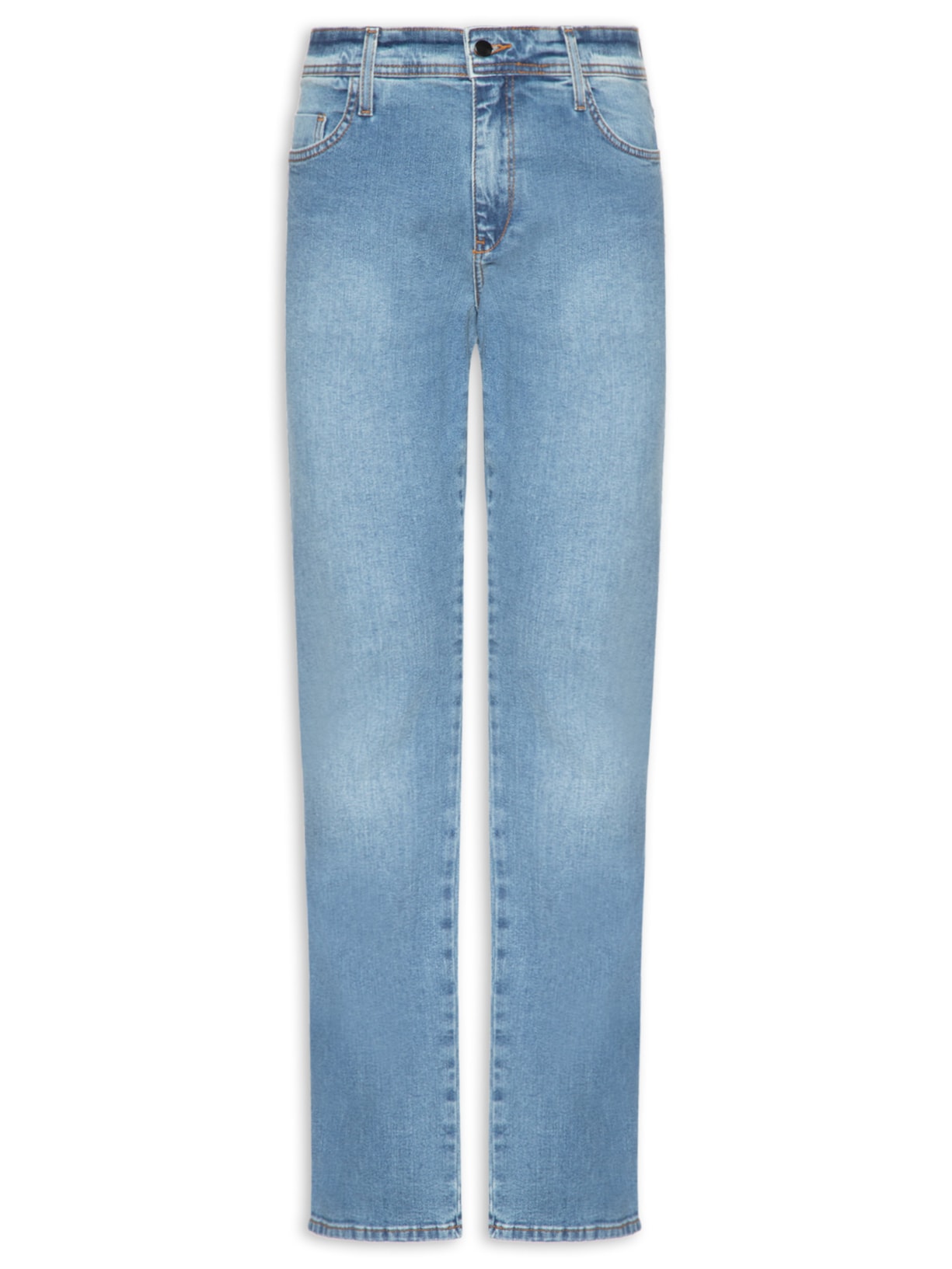 Calça Masculina Slim Básica - Azul