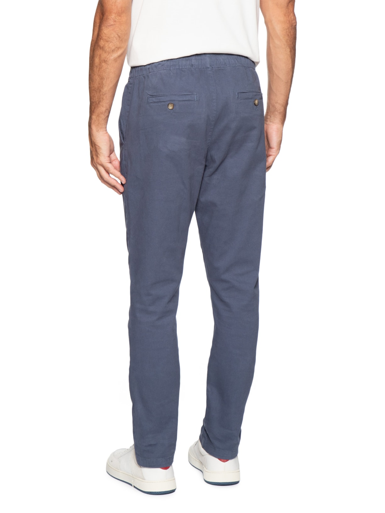 Calça Masculina Slim Casual Pier Azul Foxton