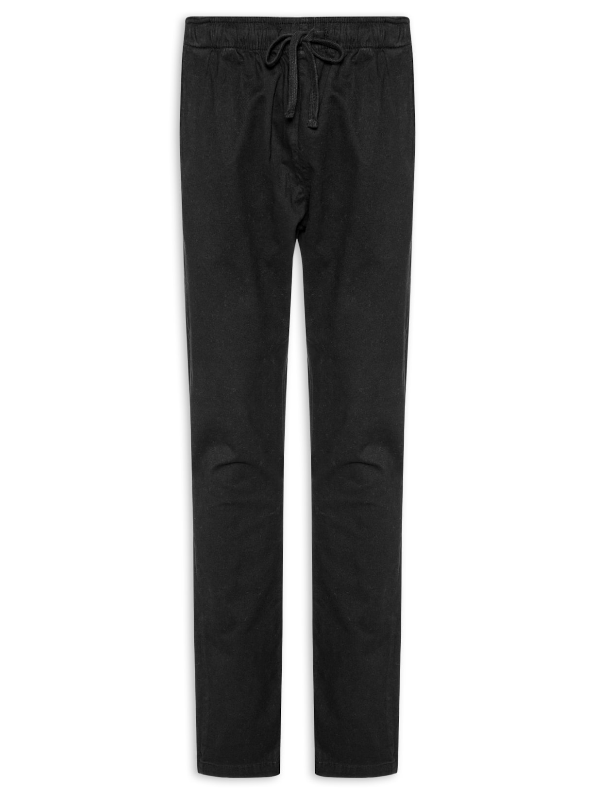 Calça Masculina Slim Casual Pier - Preto