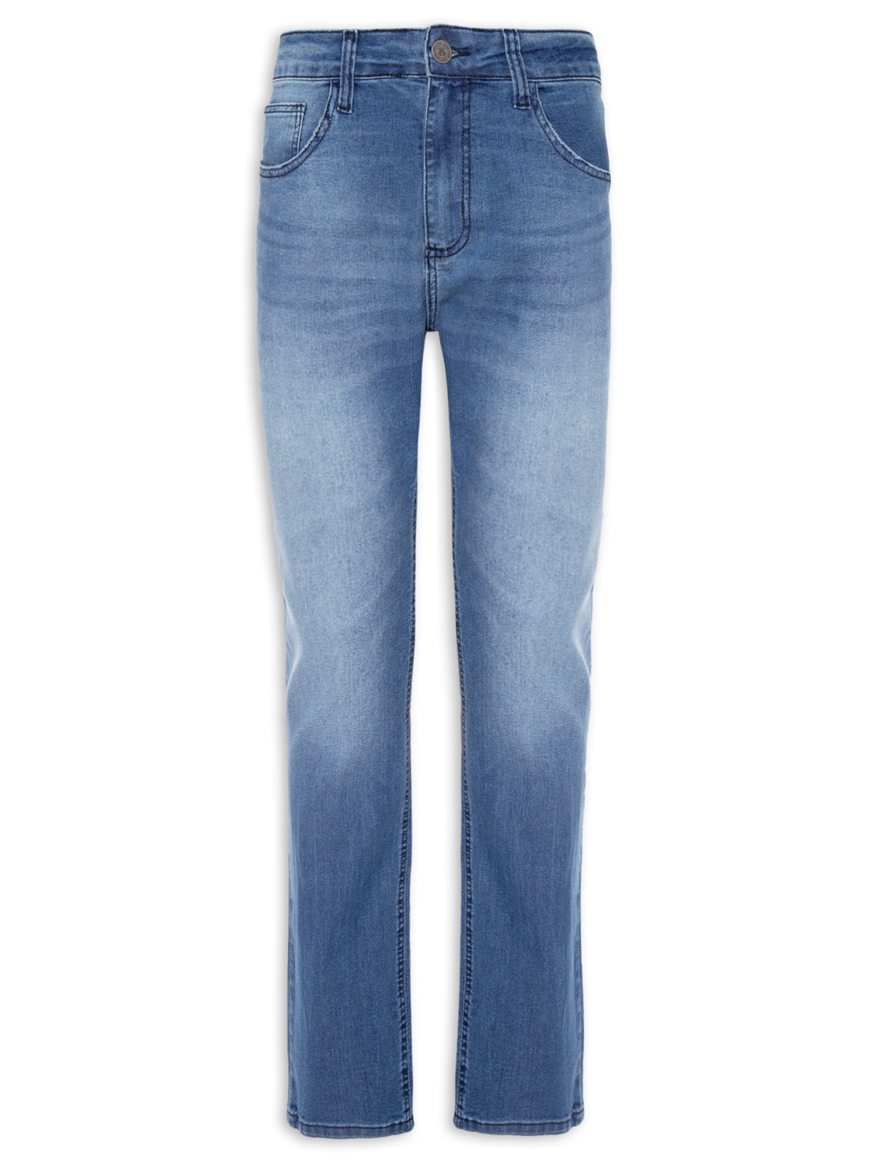 Calça Masculina Slim China - Azul