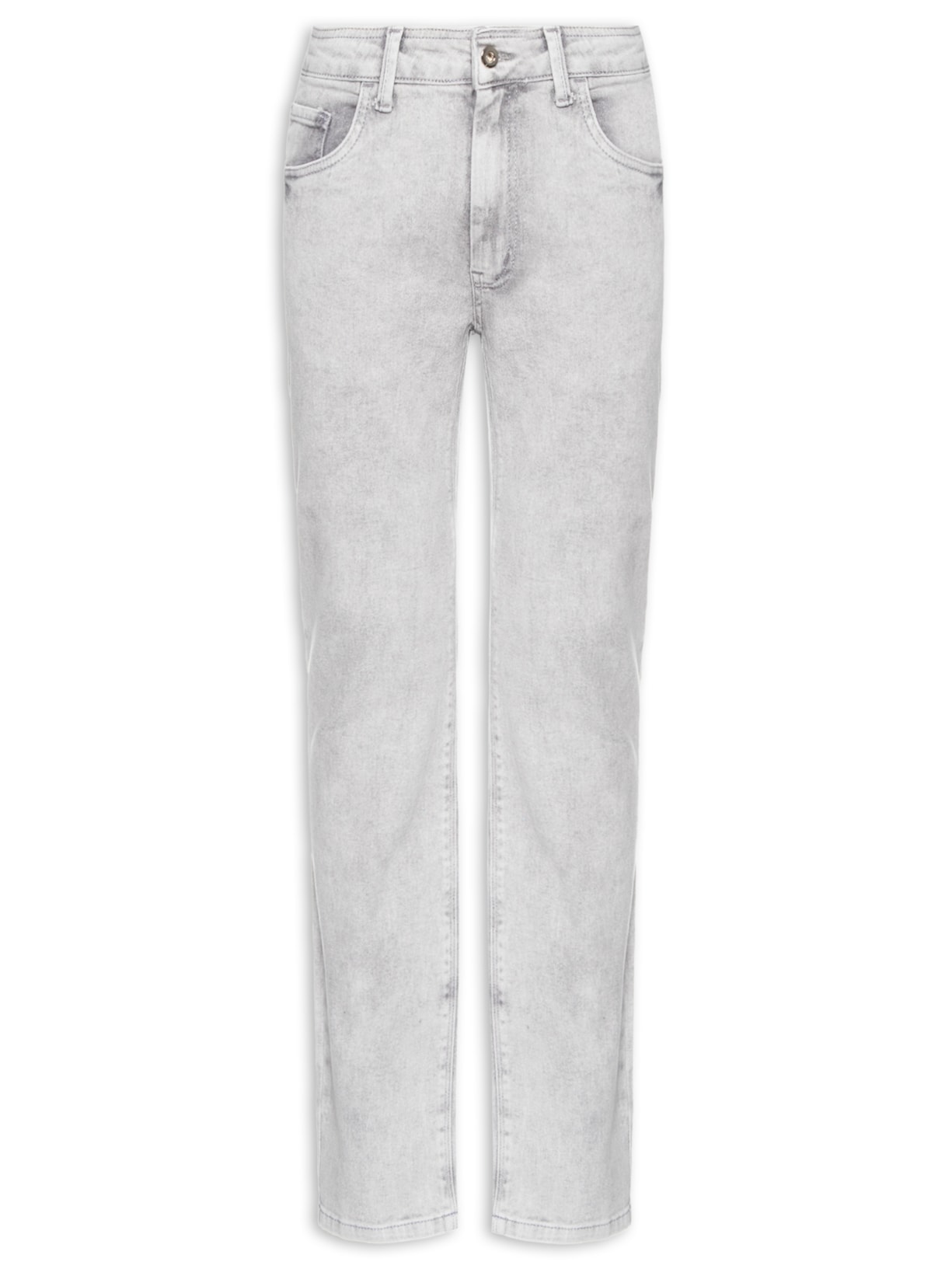 Calça Masculina Slim - Cinza