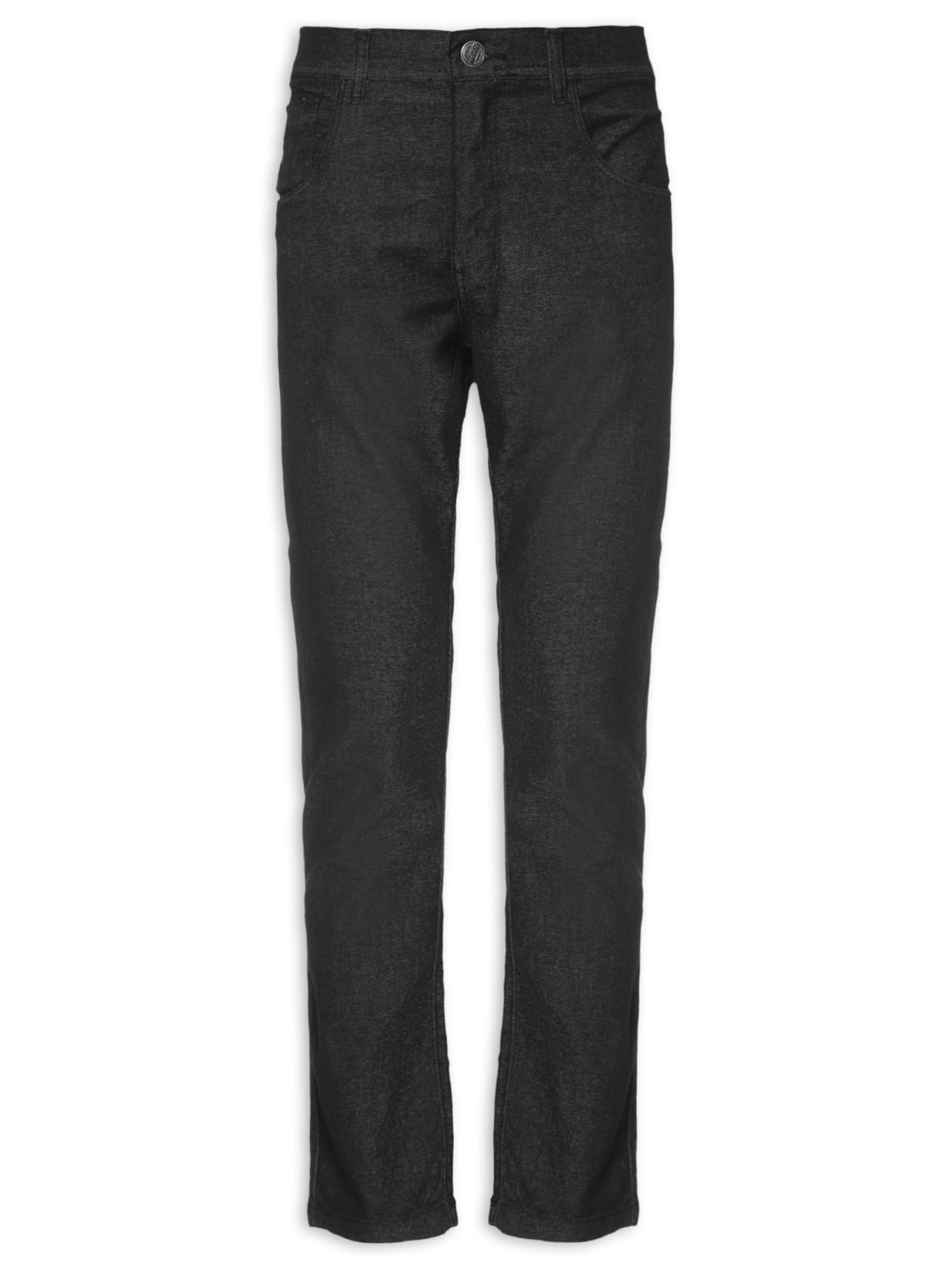 Calça Masculina Slim Color - Preto